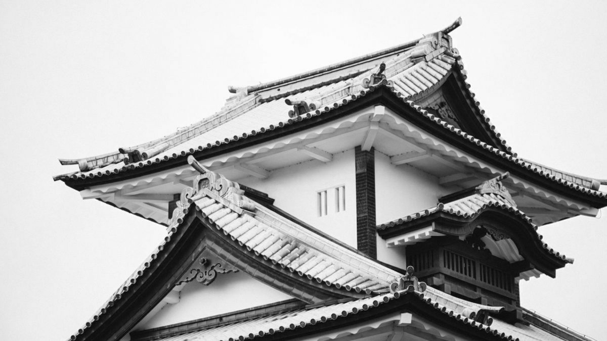 Chinese roof architecture building